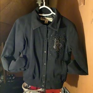 Black Premium PellePelle Coat